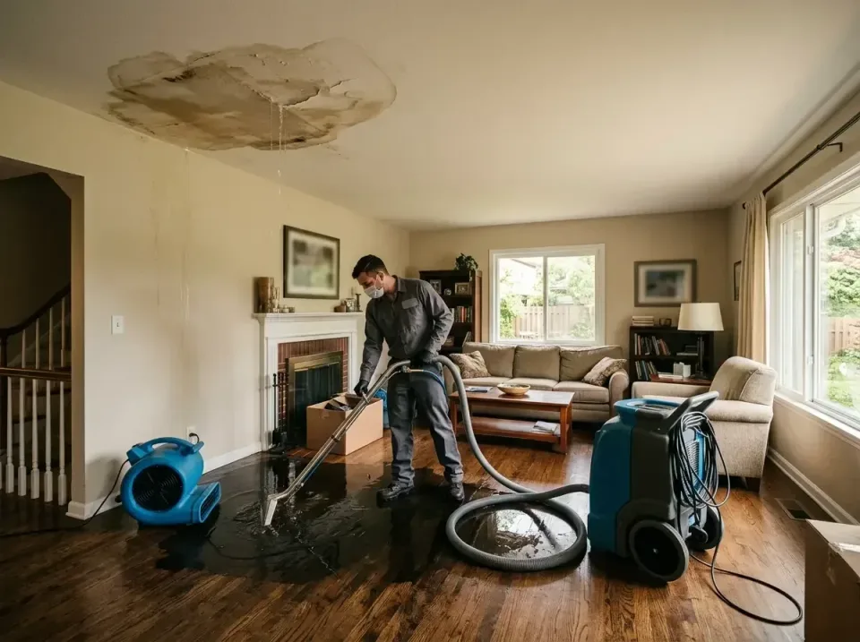 attic-pipe-burst-ceiling-drip-008 — frequently asked questions, Water Damage Restoration & Carpet Care in Taylorsville, NC